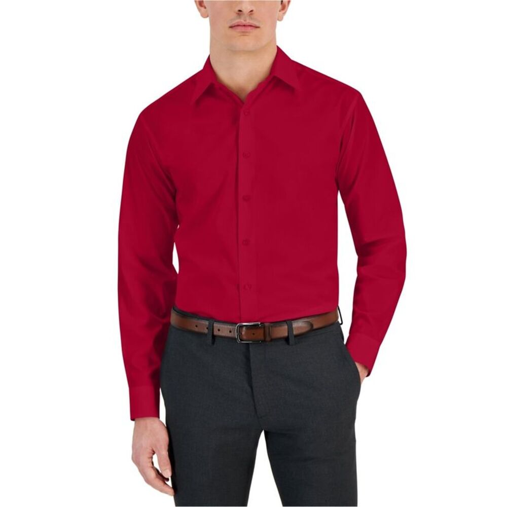 Club Room Mens Regular-Fit Button Up Shirt, NWT